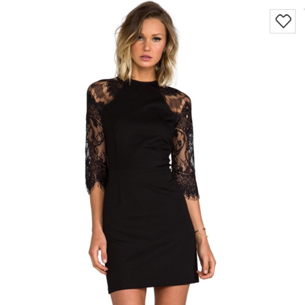 🌸 NWOT BB Dakota Black Lace Dress 🌸